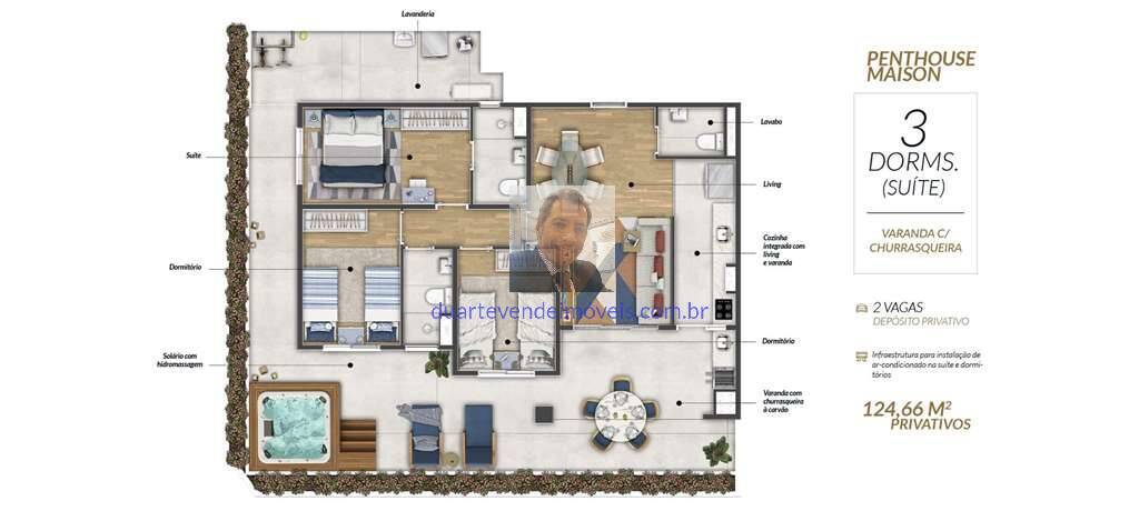 Apartamento à venda com 2 quartos, 77m² - Foto 35